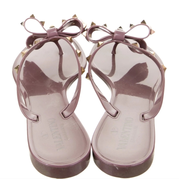 Valentino Rockstud Slides - Picture 3 of 5